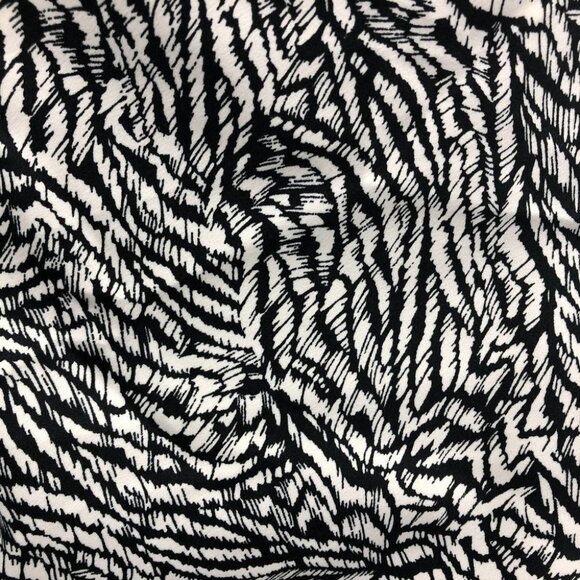 Dynamite black white satin finish Hazel Drawstring Side Cowl  Neck Cami SP - Picture 14 of 16